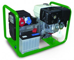 Elverk Greenpower Bensin - 5200Watt för Proffs