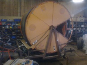 Bevattningsmaskin RMV 110/350 i bra skick