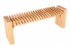 Parkbänk tillverkad i Lärk och Ek