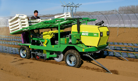 Planteringsmaskin med mulching maskin DUE AUTOMATISK 140
