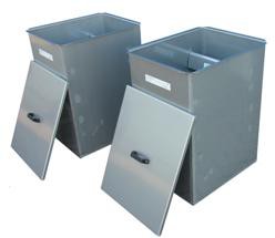 Filter storlek 800x675x852mm, Rör-ände Ø160mm BEVAH