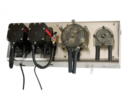 Stor Commercial Tv&auml;tt Kemisk injektionssystem 18 oz./min. pumps