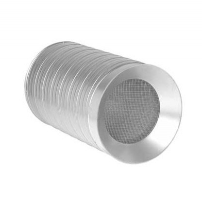 Frånluftsdon bestående av en ljuddämpare med 100 mm