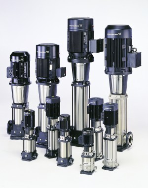 Pump centrifugalpump vertikal flerstegs Grundfos CR 10