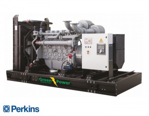 Perkins Elverk 600 kVA 480 kW manuell startpanel