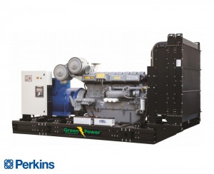 Perkins Elverk 750 kVA 600 kW manuell startpanel