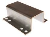 Omega koppling 50 x 50 L = 130mm. 60-80-100 Th = 4 5000 Nm