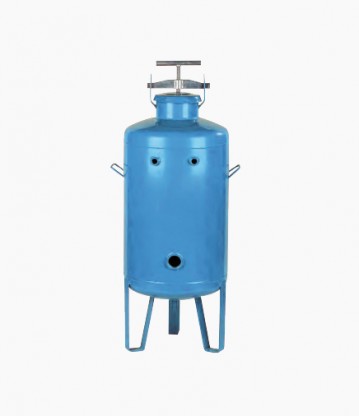 G&ouml;dselmedel tank vertikal &Oslash;500mm, vattenkapacitet 80L