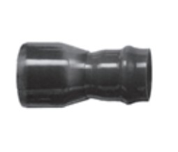 Rak koppling nippel/muff PVC &Oslash;160x140mm