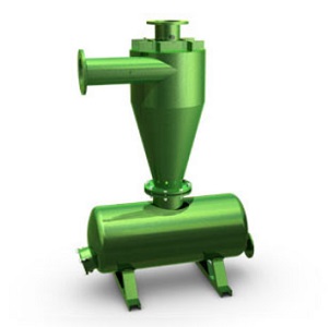 Sandfilter hydrocyklon typ F1000 serie 98m&sup3;/h till 160m&sup3;/h, 220 liter, 150mm VIC anslutning