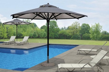 Solskydd parasol av PVC LU400P 400x400