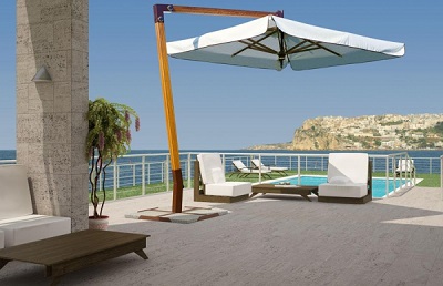 Solskydd parasol av PVC AT30P Ø350