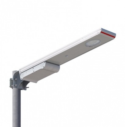 Gatubelysning solar LED LRCF15 15W med sensor