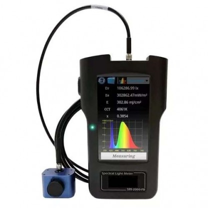 Spektrometer för ljusmätning våglängd 250-850 nm