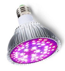 LED växtbelysning med 3 färgers 45W