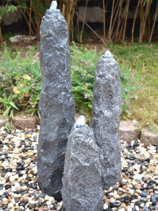 Fontän ihåliga granit "Mountain modell" för trädgård & dekoration 