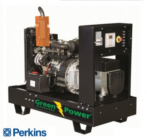 Perkins Elverk  20 kVA 16 kW automatisk startpanel