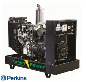 Perkins Elverk 60 kVA 48 kW automatisk startpanel