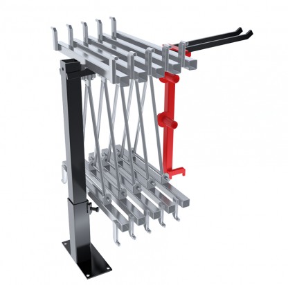 Stativ för drag rack ECC9 för ECC2