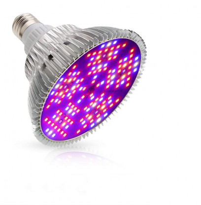LED växtbelysning passande E27 sockel ljusreglerande