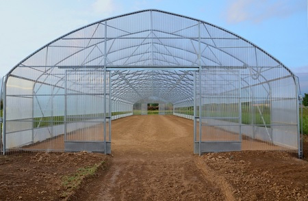 V&Auml;XTHUS SCANDI&reg; Tunnelart PV dubbel takventilation bredd 9,60m och l&auml;ngd 30m, 288m&sup2; 