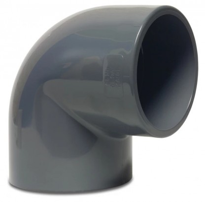 Böj 90° med limsockel Ø32mm