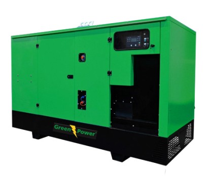 IVECO Elverk STAGE 5 (V) 82kVA 65,6kW ljudisolerad/täckt manuell startpanel