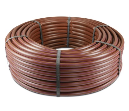 Droppslang NDJ PE  Ø16X1.2mm 100m 2,2lit/tim brun deln 33cm