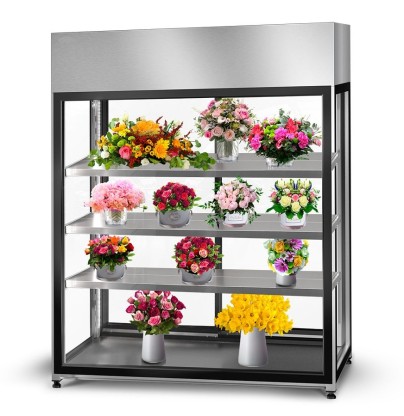 Blomsterkyl helglasad Elceta 2205x745x1995mm