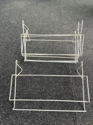 Nätgavel med fyra hyllor för containervagn