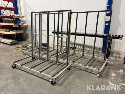 Skivvagnar Elumatec KW1 6st