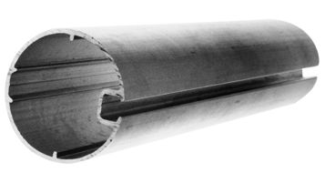 Aluminiumrör med söm Ø35mm, 6400mm