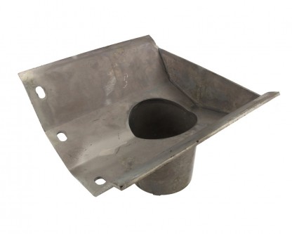 Profil för 220mm ränna - Utlopp för regnvatten, rör Ø95mm