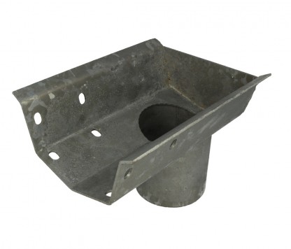 Profil för 175mm ränna - Utlopp för regnvatten, rör Ø95mm