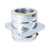 Fundamentsplatta rostfri 32mm, Ø120mm     
