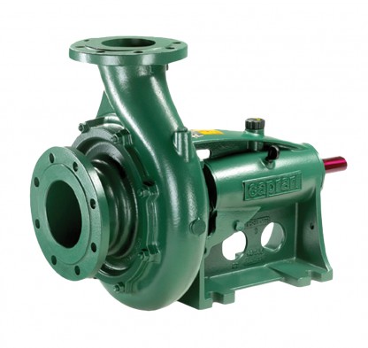 Pump horisontell centrifugal enstegs pump med elmotor MECA165, 4kW Max. 3500 rpm DNa 80mm DNm 65mm