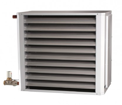 Värmefläkt för värmevatten TRGV 12 kW, exkl. ställdon och ventil