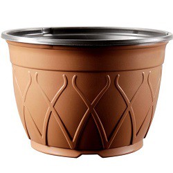 Amplar hängande Desch krukor Ø19cm