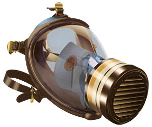 Ansiktsmask Gasmask helmask, Andningsmask för damm, virus och partikel skydd